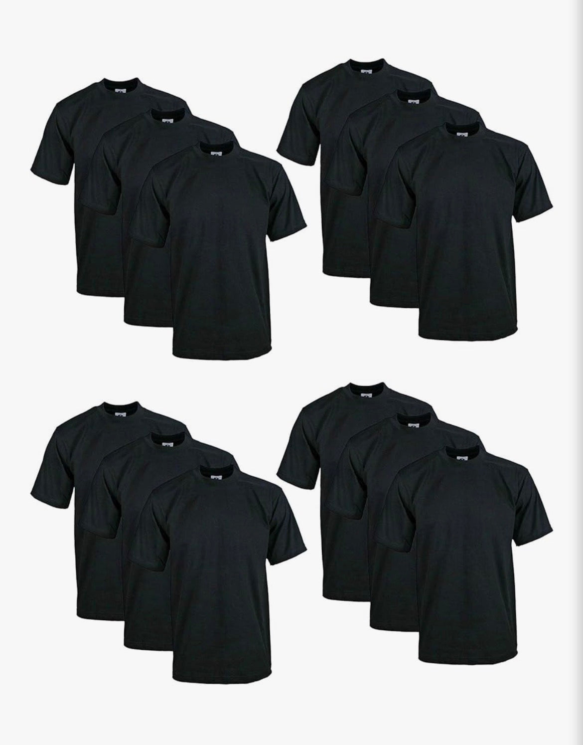 Doz / / Heavyweight Cotton Short Sleeve Crew Neck T-Shirt